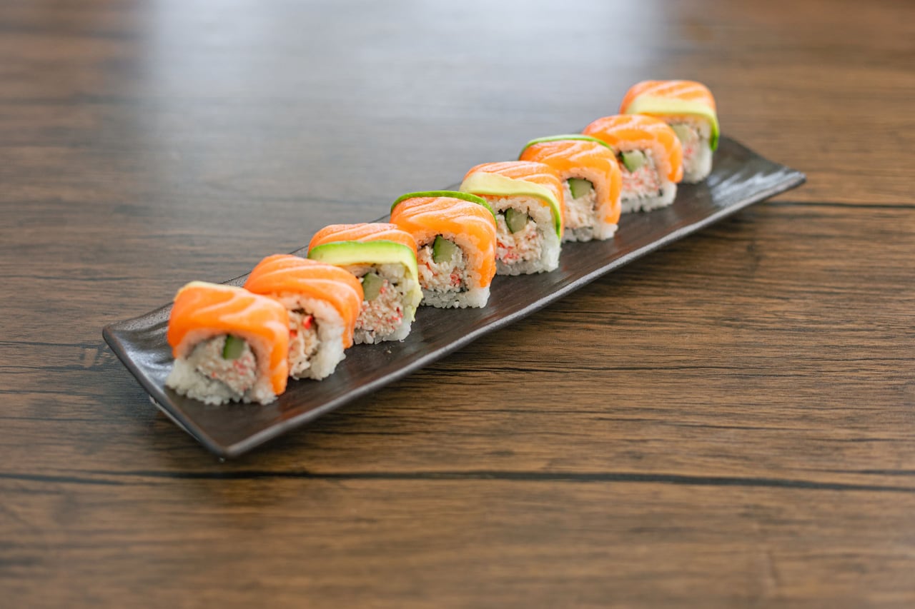 Salmon Roll, rolls at Domo Cafe