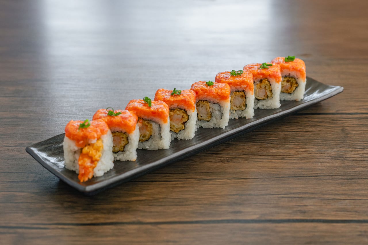 Spicy Tempura Roll, rolls at Domo Cafe