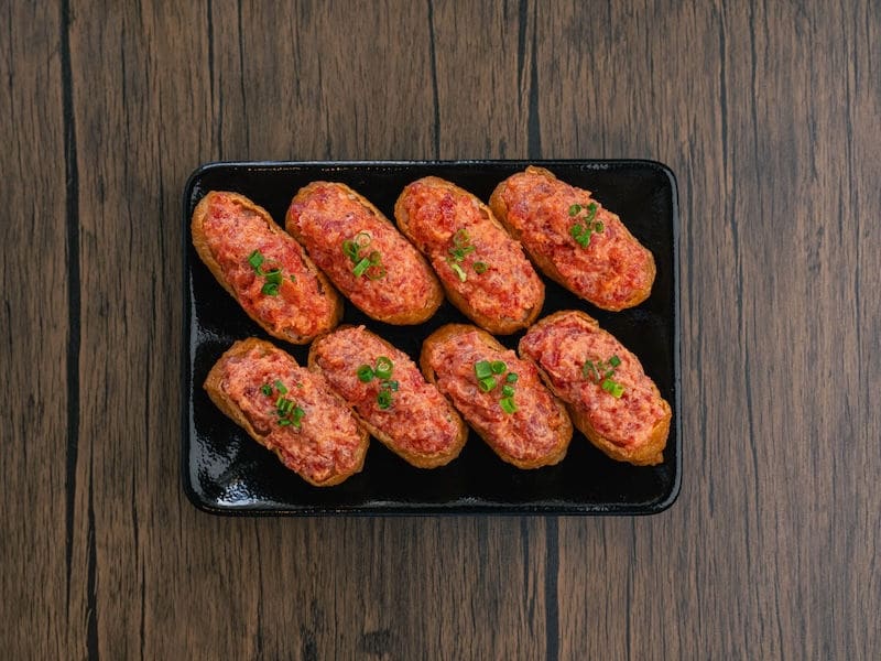 Spicy Ahi Bomb Set, sets at Domo Cafe