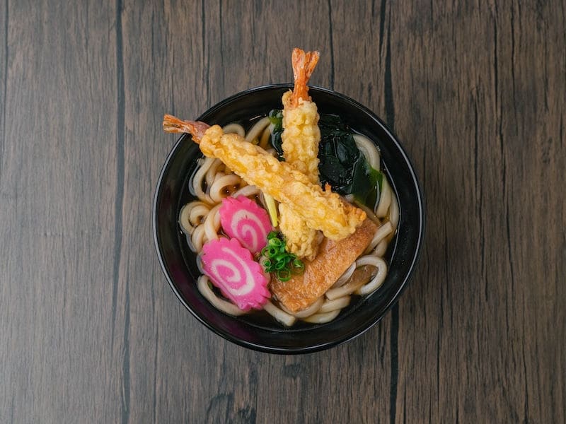 Tempura Udon, udon at Domo Cafe