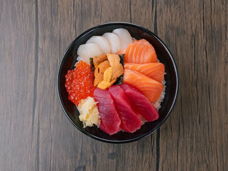Ashley Kaisen Don, poke at Domo Cafe