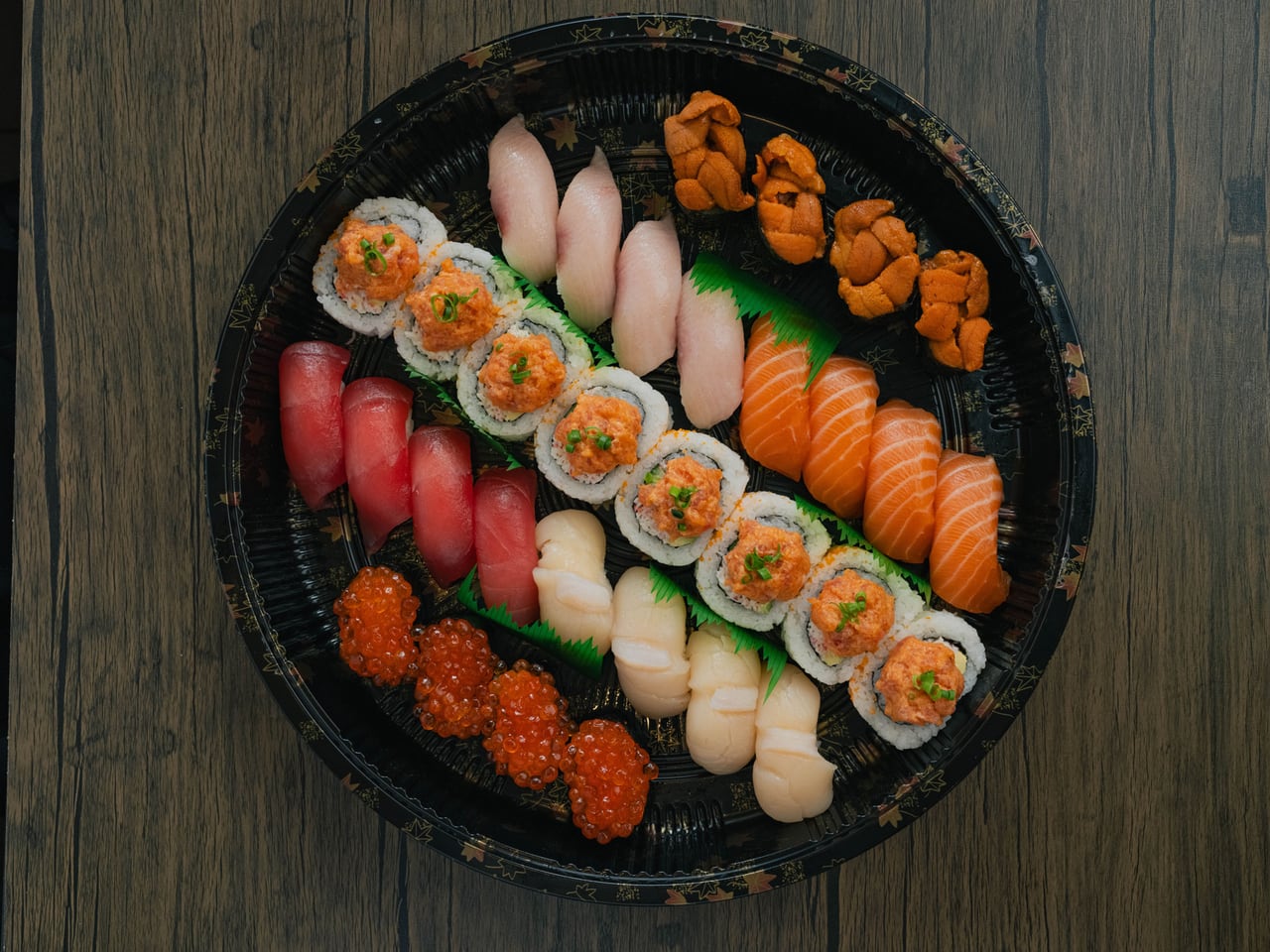 Tokujyo Sushi Platter, platters at Domo Cafe