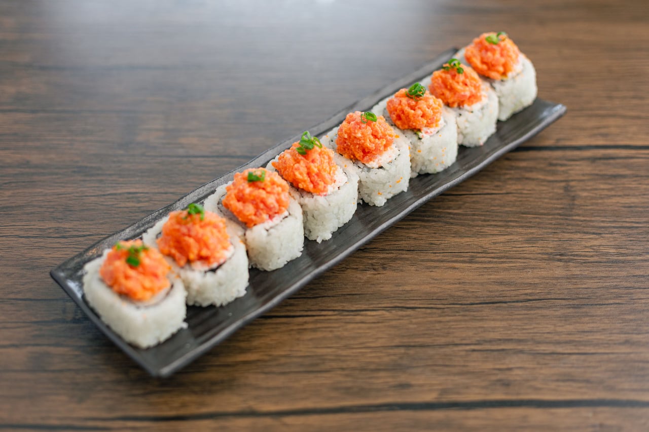 Volcano Roll, rolls at Domo Cafe