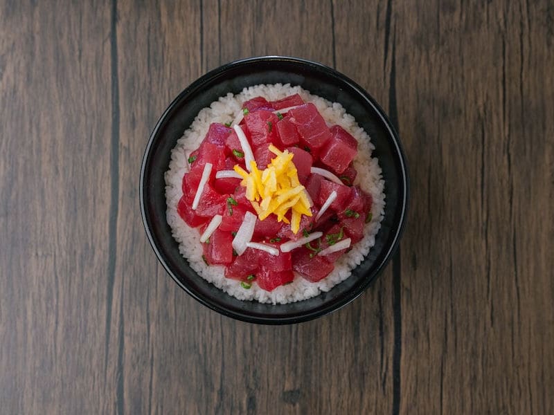 Yuzu Shoyu (Ahi or Salmon), poke at Domo Cafe